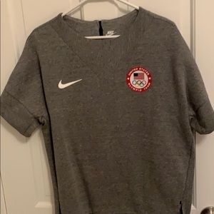 Team USA Apparel Short Sleeve Sweatshirt